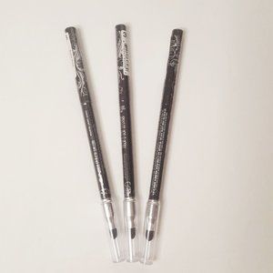 3 PACK Hard Candy Stay In Line Precise Mechanical Eyeliner #398 Black SEALED New